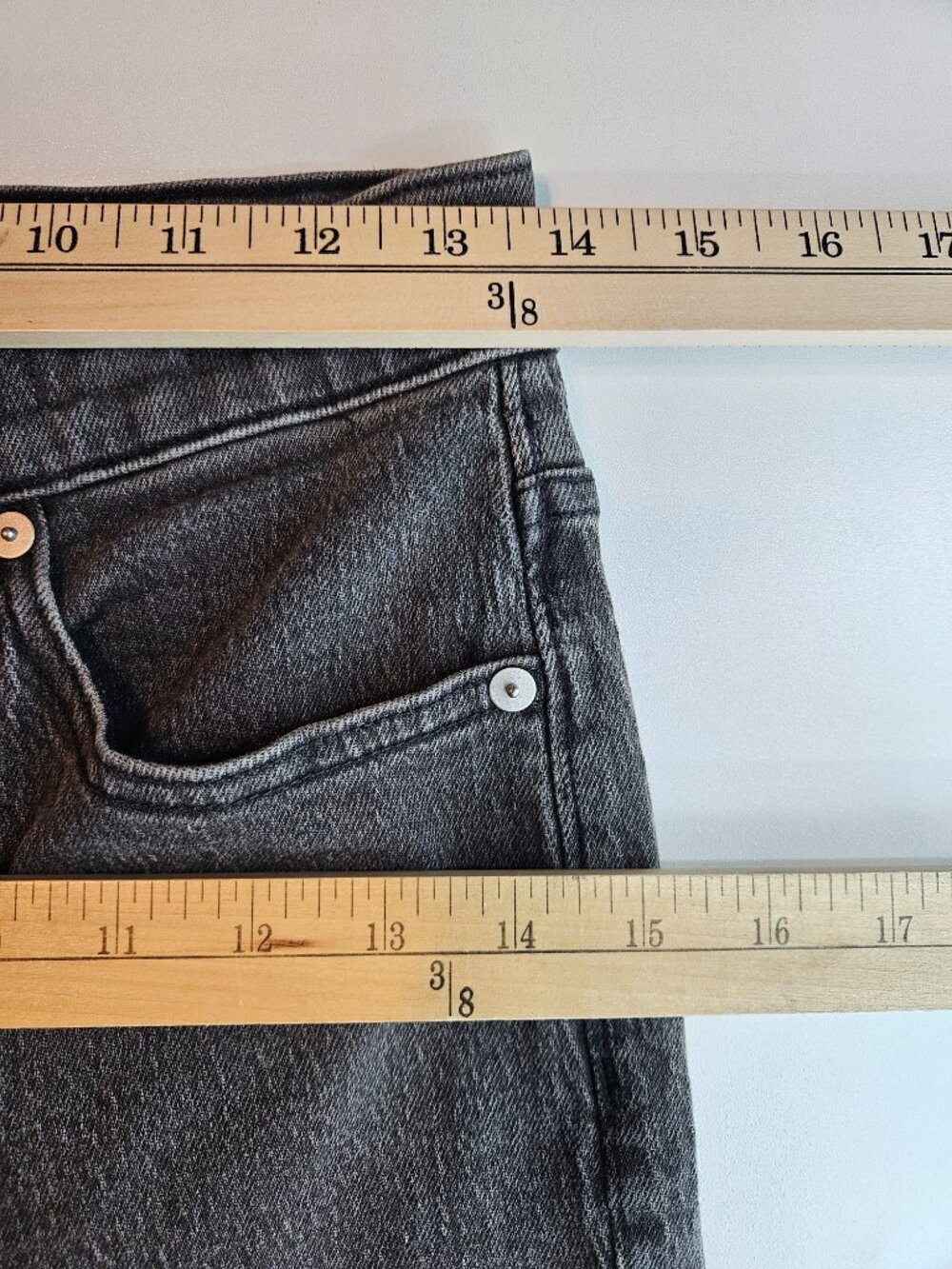Madewell Perfect Vintage Jean Lunar Wash Women's Size 25 High Rise Tapered Denim - Picture 8 of 11